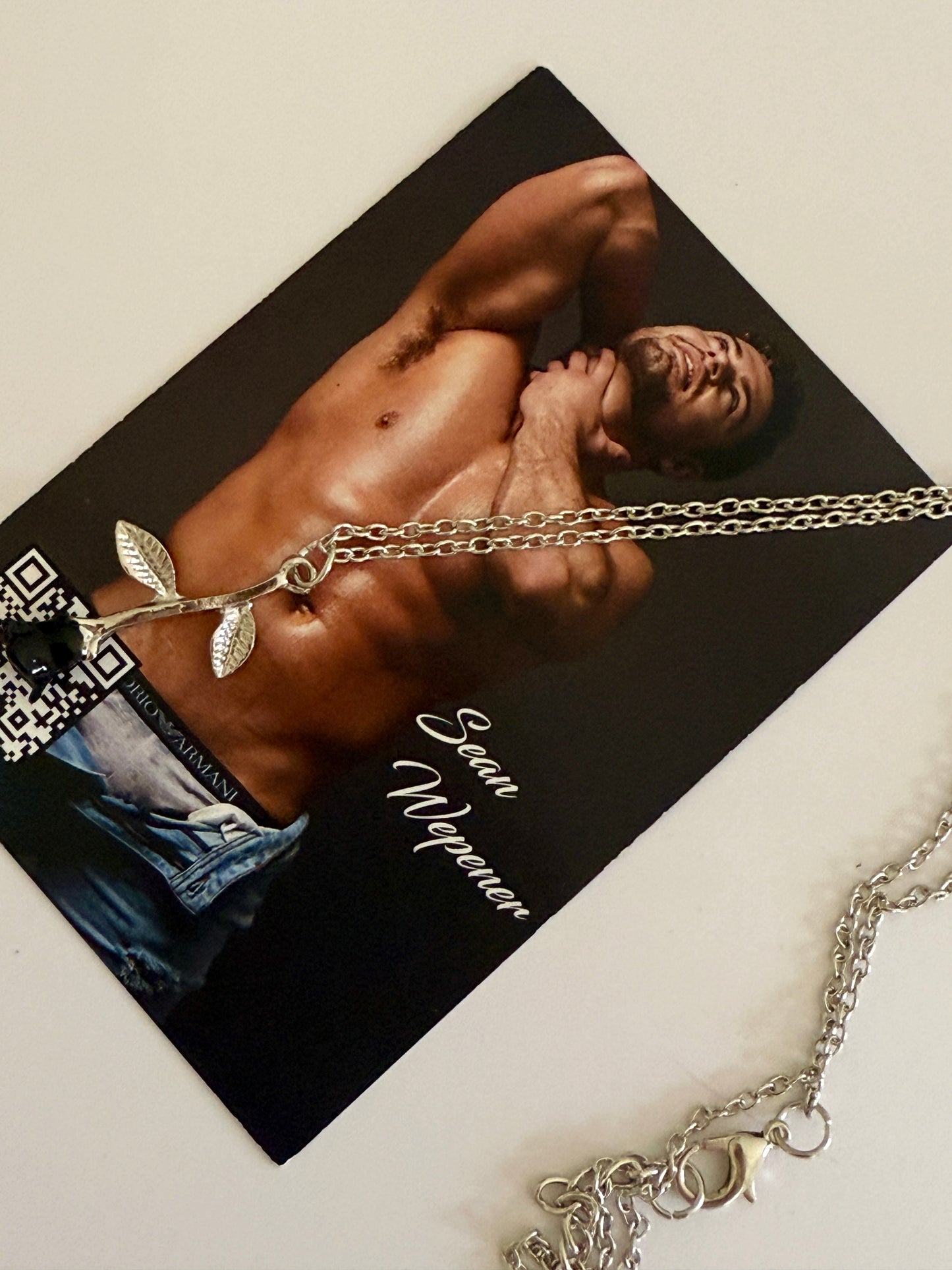 Black Sean Rose Limited Necklace