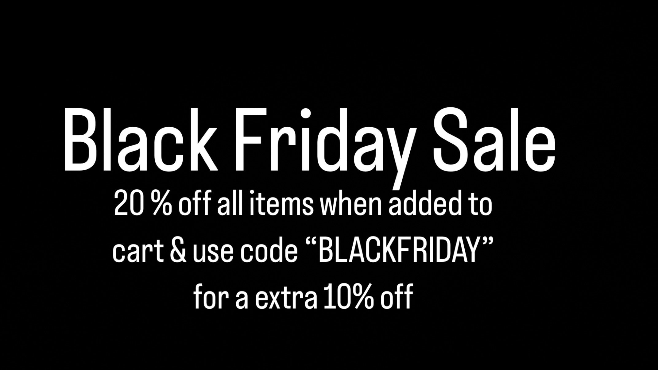 Black Friday Sales