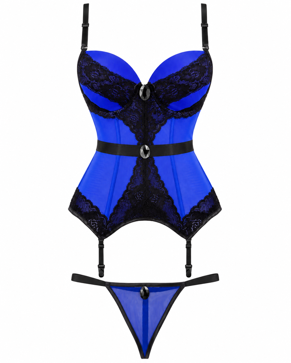 Cum Here Corset Set