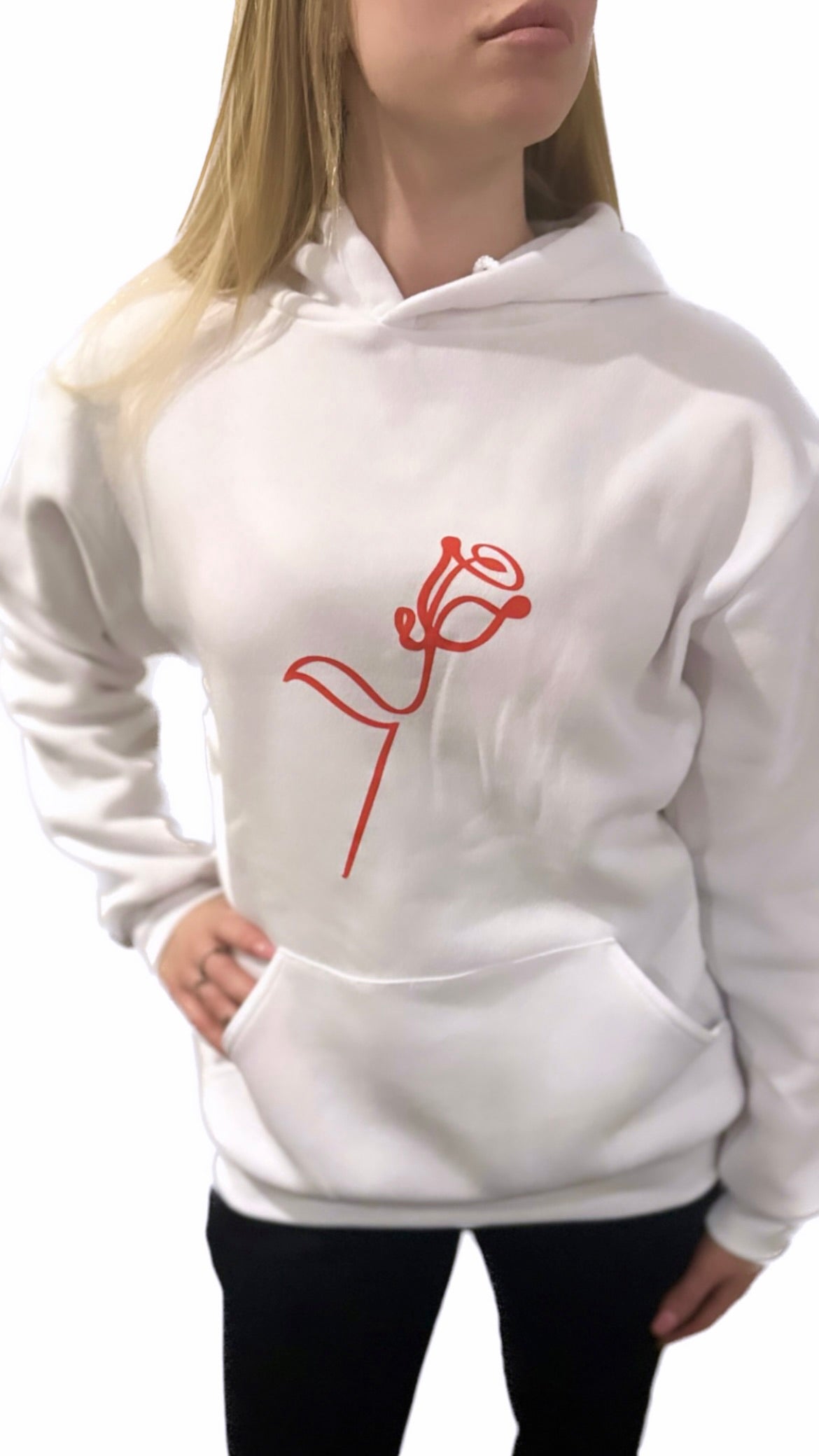 Sean Wepener White Rose Hoodie | Sean Wepener Store 