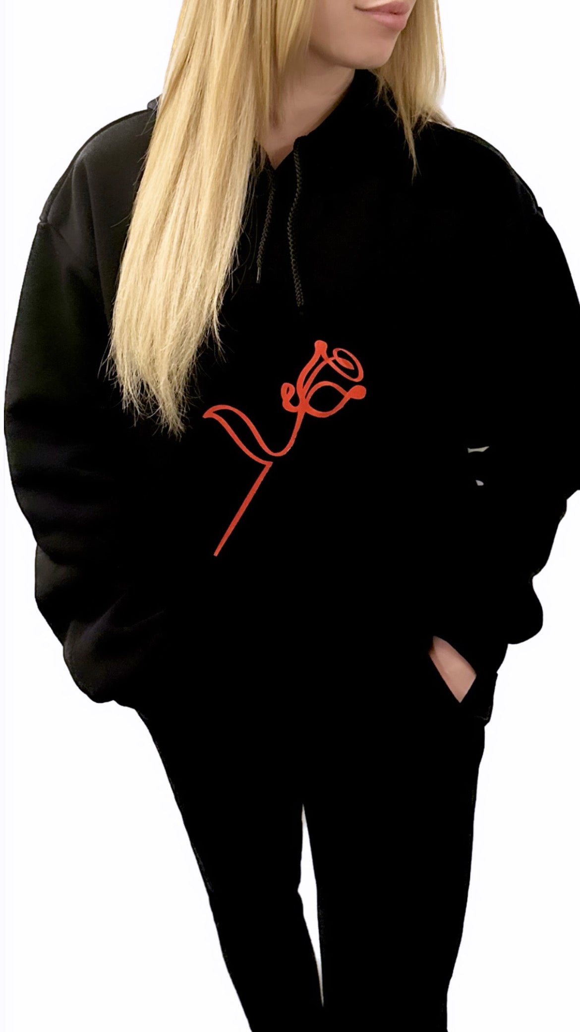 Sean Wepener Black Rose Hoodie | Sean Wepener Store 