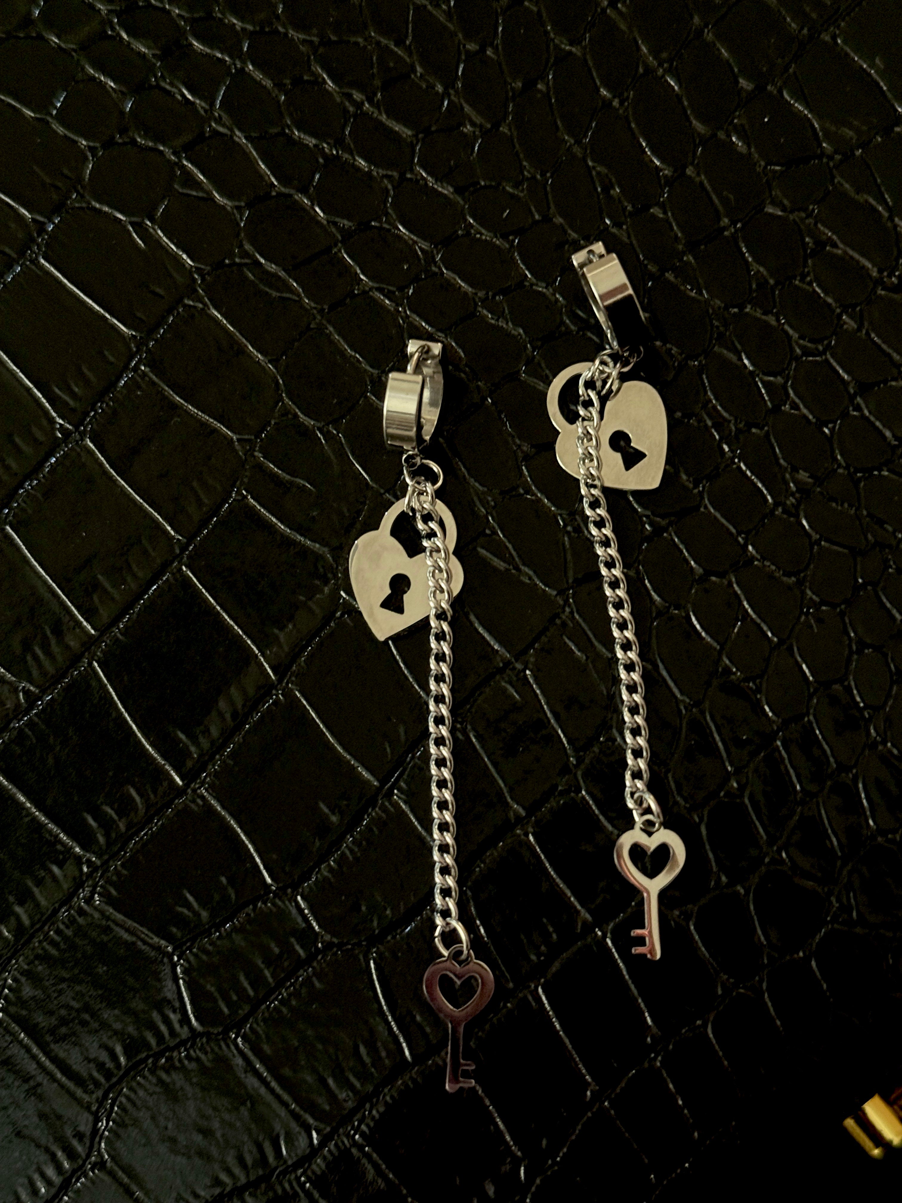 Lock Me Up Earrings