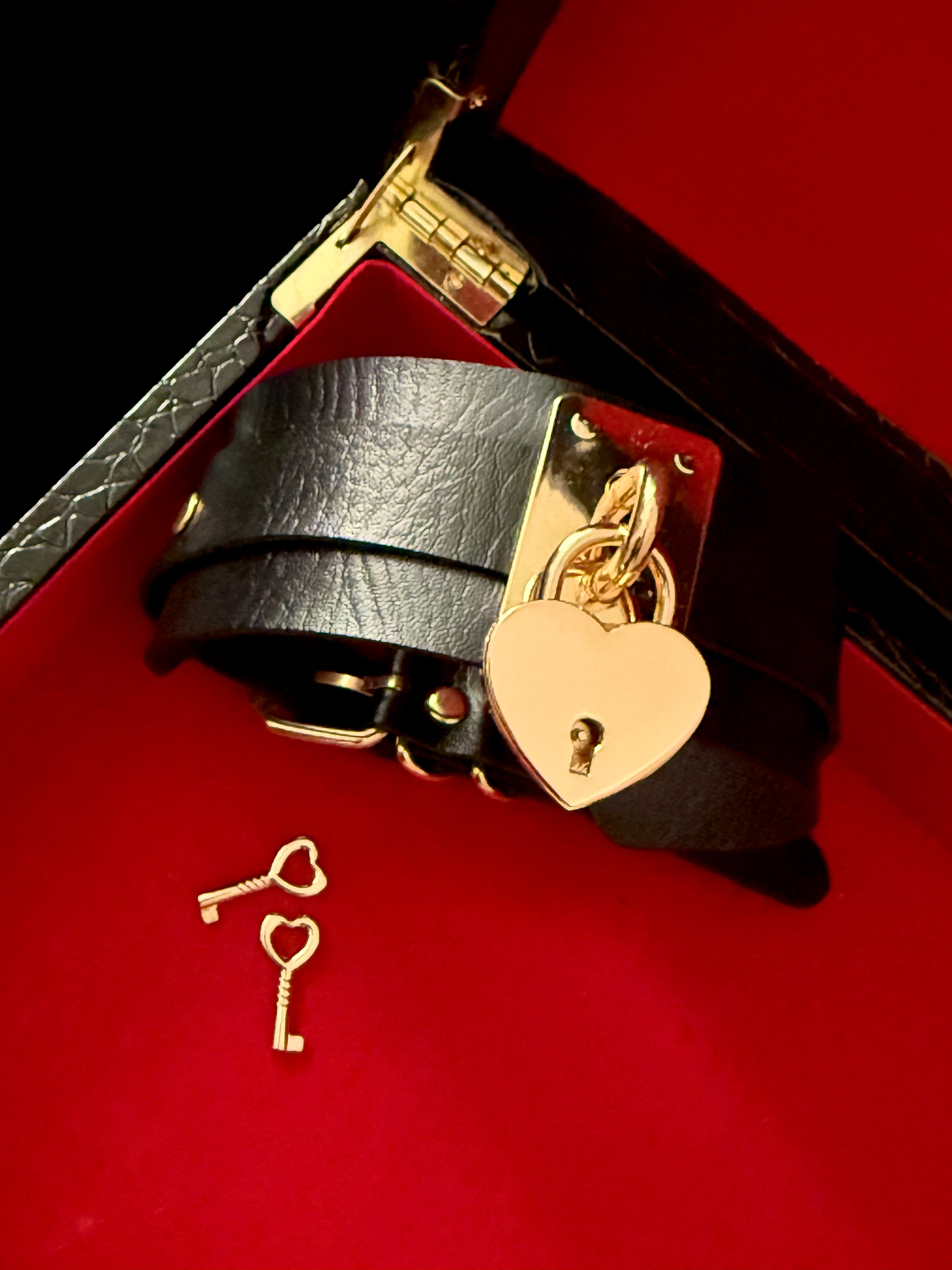 Black Lock Me Up Choker