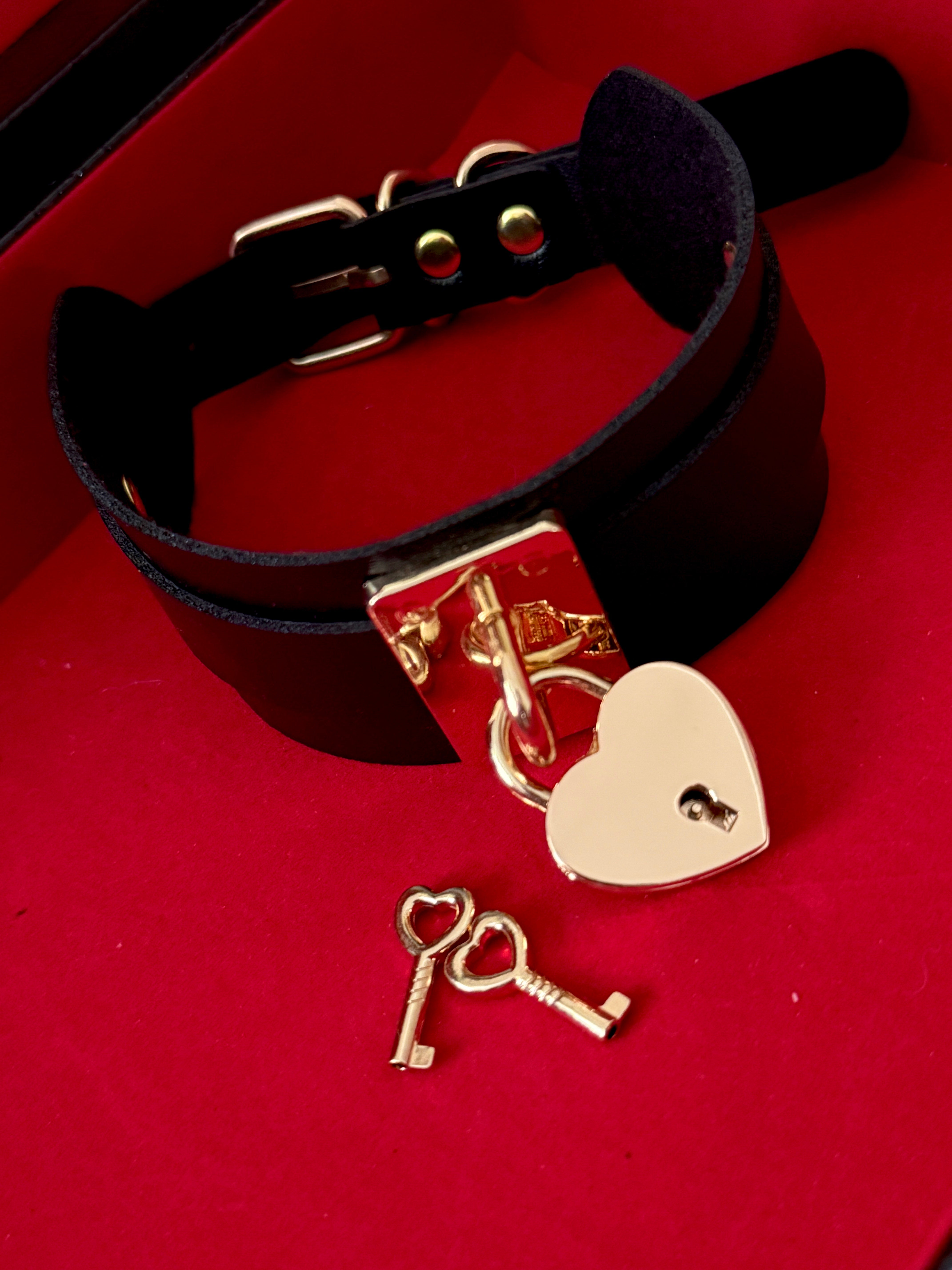 Black Lock Me Up Choker