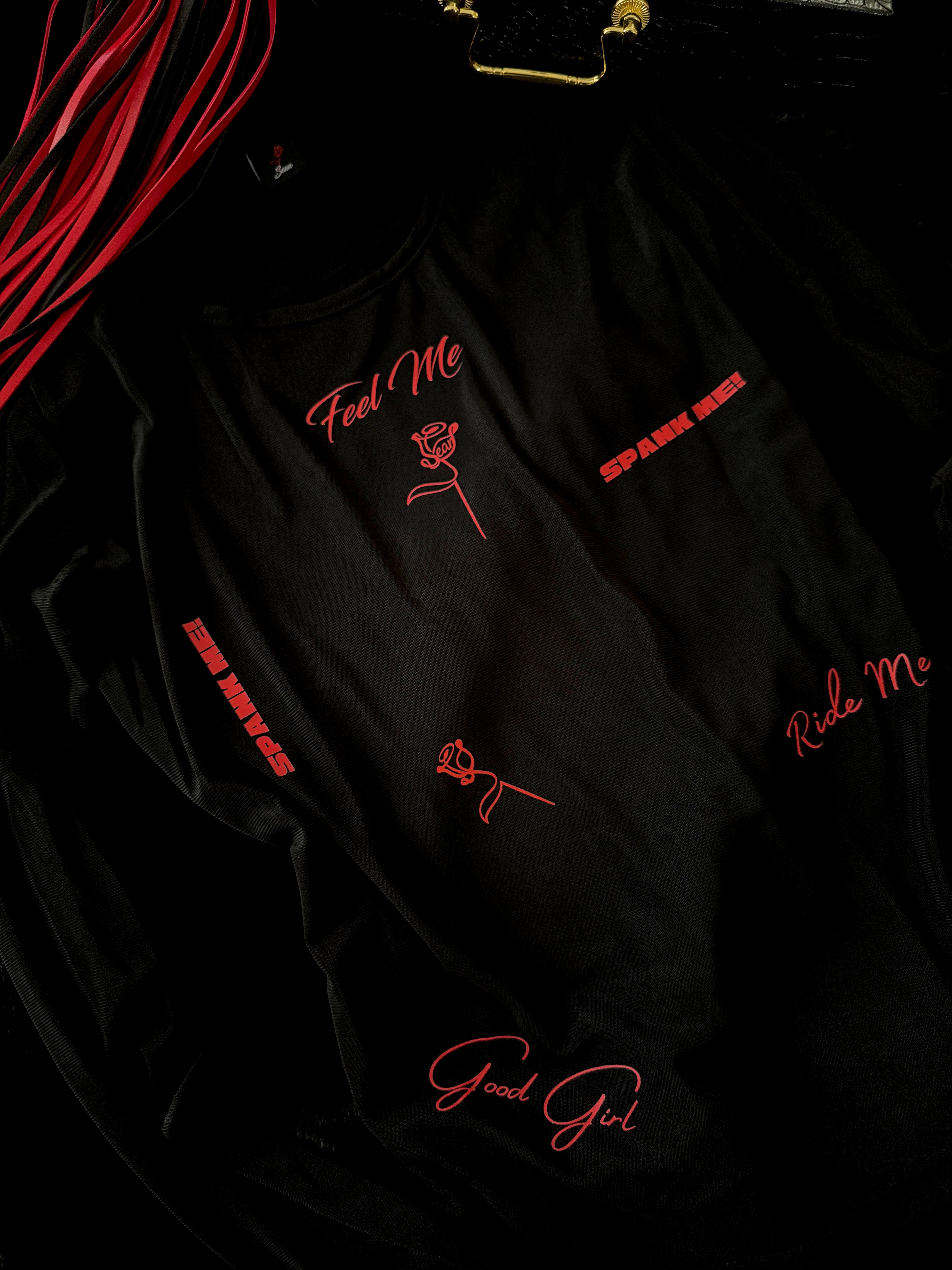 Let's Go A Few Rounds Mesh Long Sleeve Top