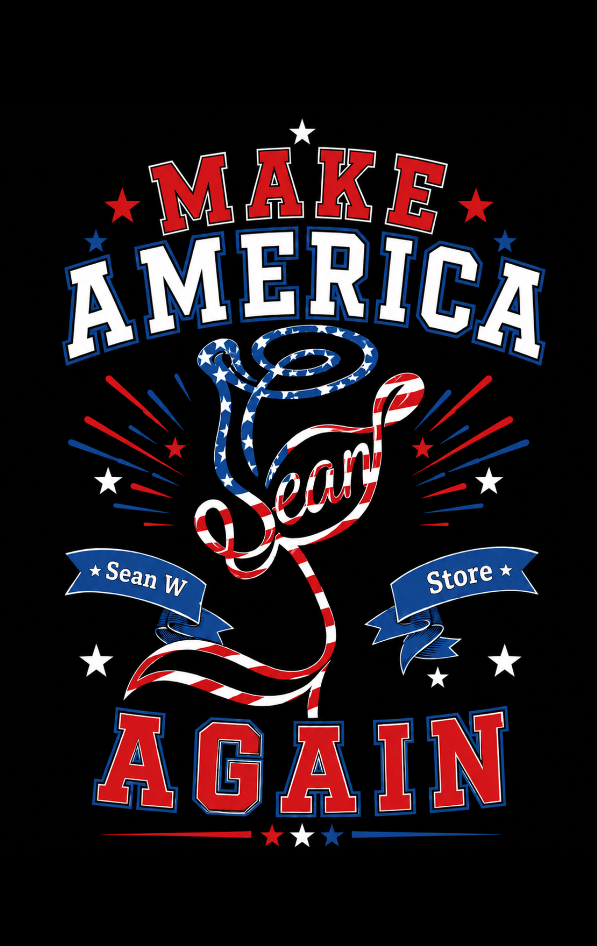2026 Make America SEAN Again Rose Hoodie