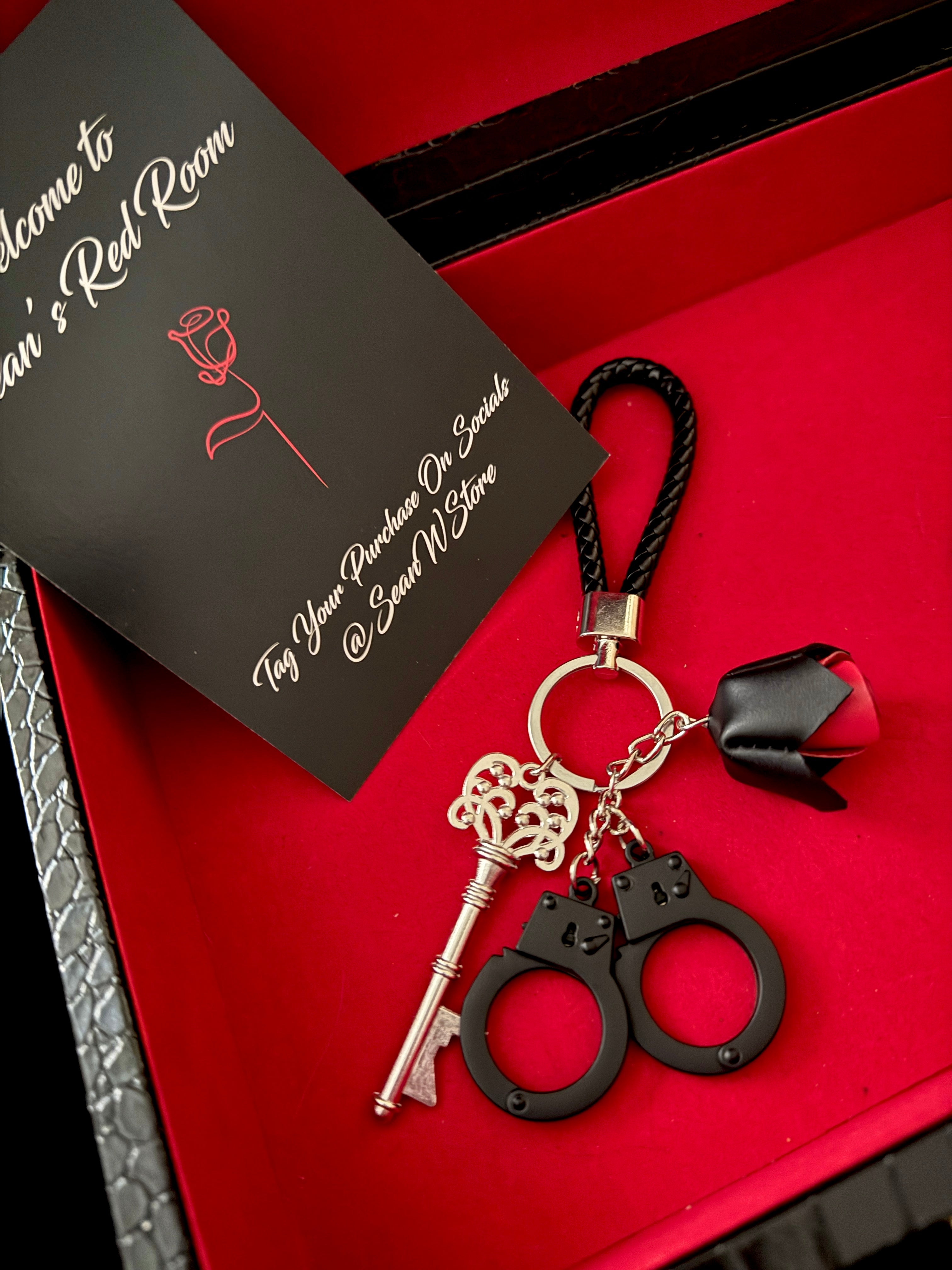 Cuff & Rose Keychain