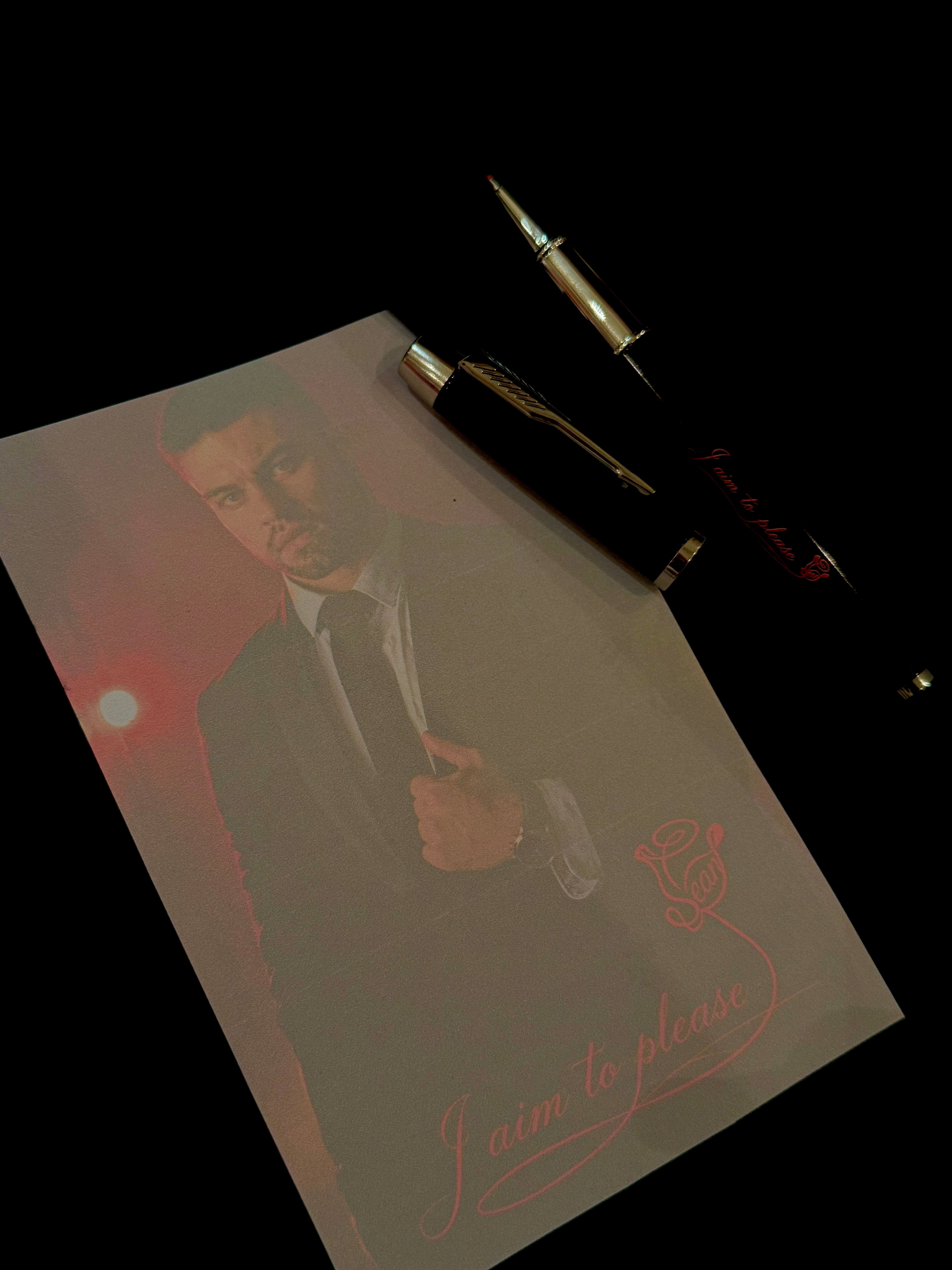 I Aim To Please Pen & Notepad