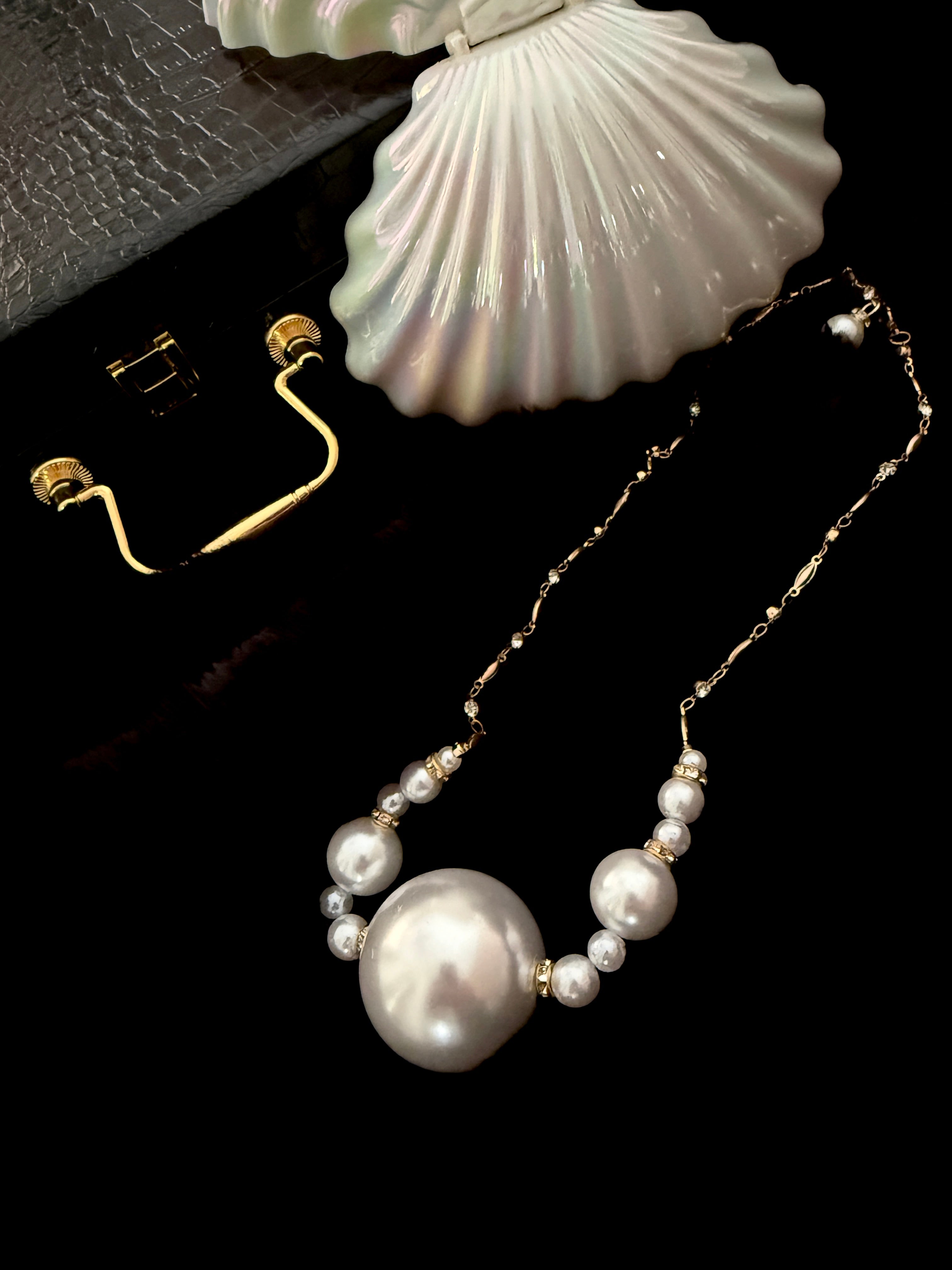 Pearl Mouth Ball Gag Necklace
