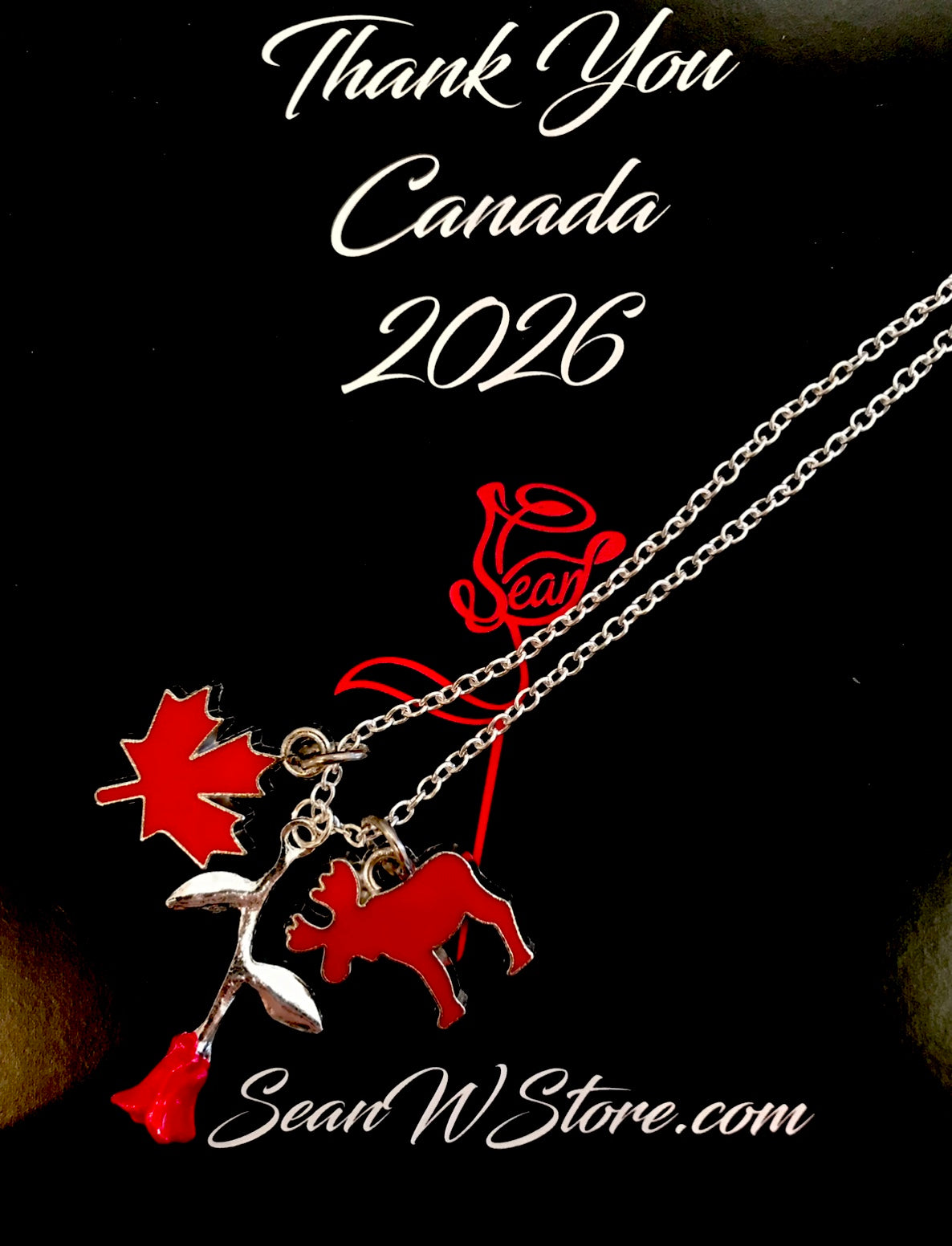 Canada Rose Necklace