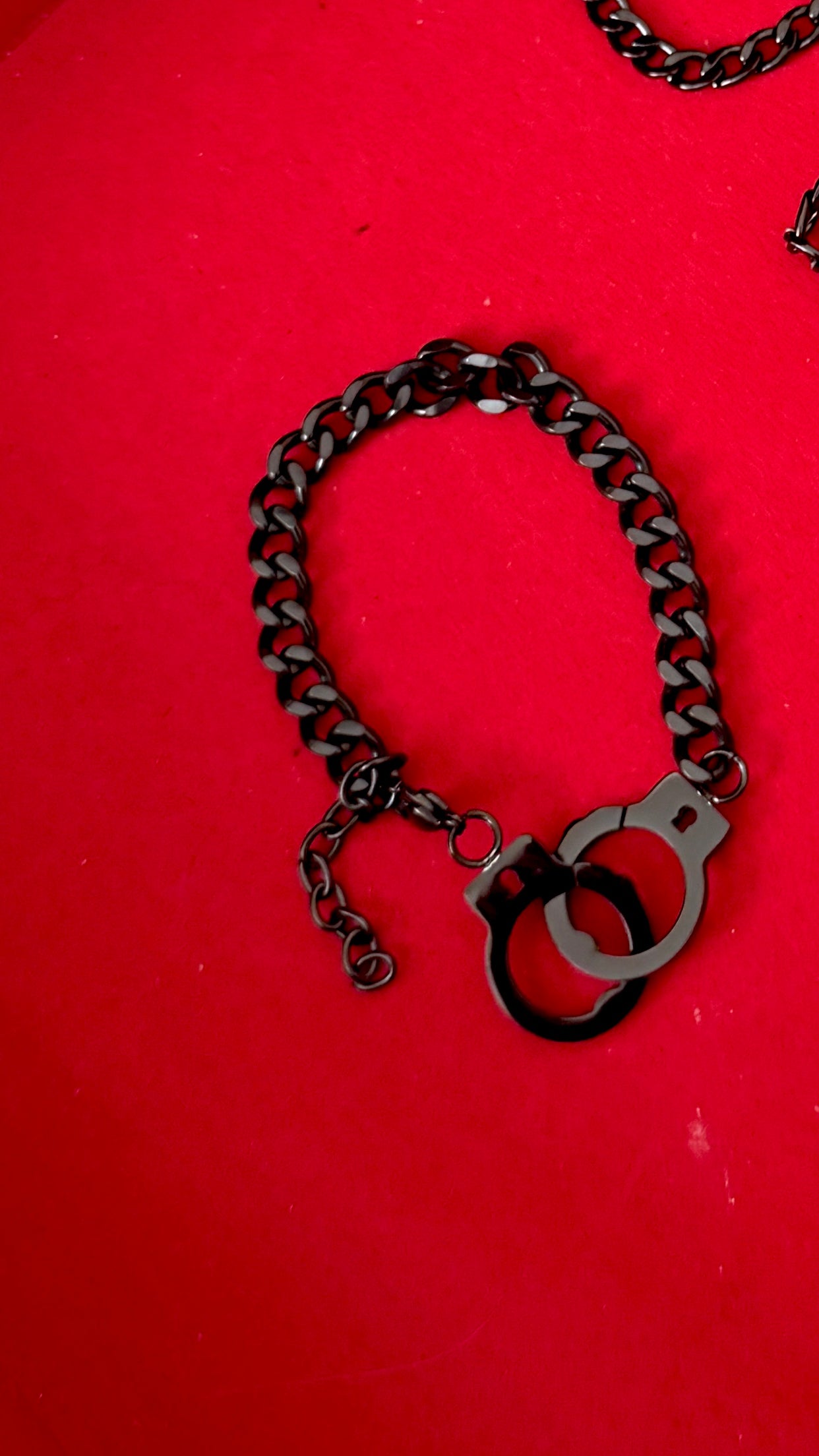 Black Kinky Cuff Bracelet