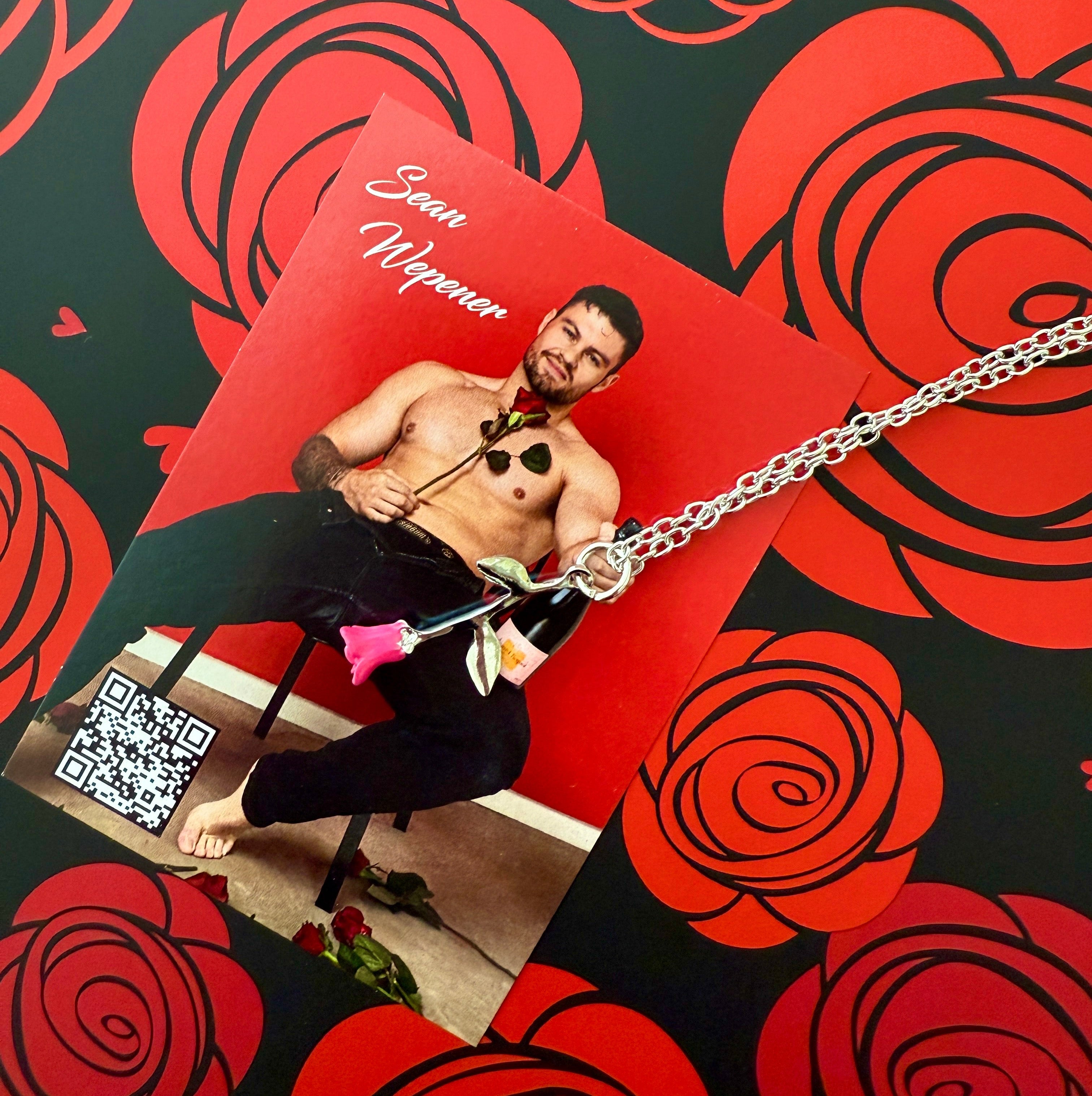 Hot Pink Sean Rose Necklace – Sean W Store