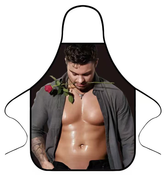 Shirtless Rose Sean Apron